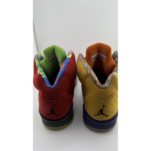 Air Jordan 5 Retro \'What the\' SE Solar Orange CZ5725-700 Suede Size 11 CLEAN!! main image 6